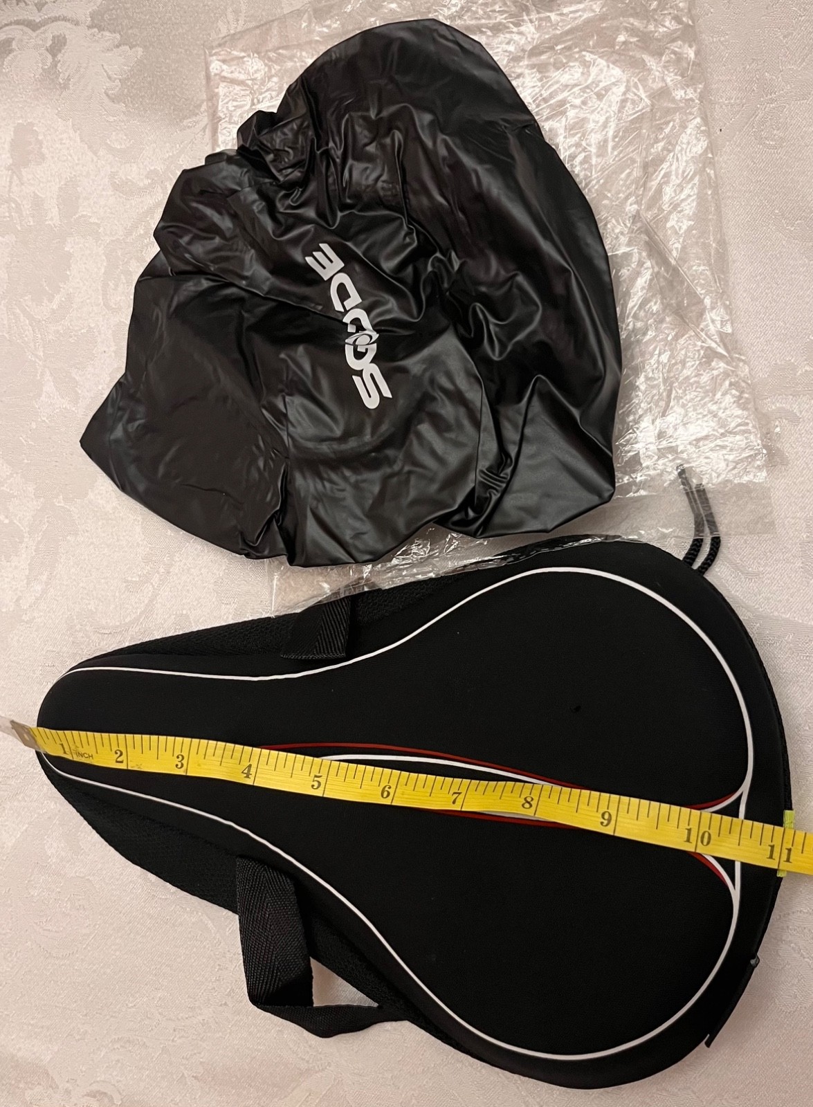 Sgodde stationary / spin Bike Seat cushion Saddle Padded Professional Waterproof