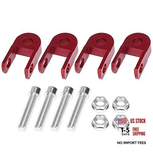 2 Pair 3cm Motorcycle Shock Absorber Height Extension Universal Rear Shock