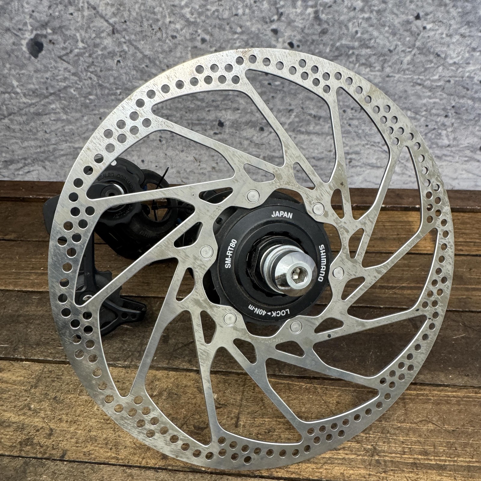 Vintage Shimano Saint RD-M800 FH-M800 SM-RT80 Hub Derailleur Black Japan 9s MTB