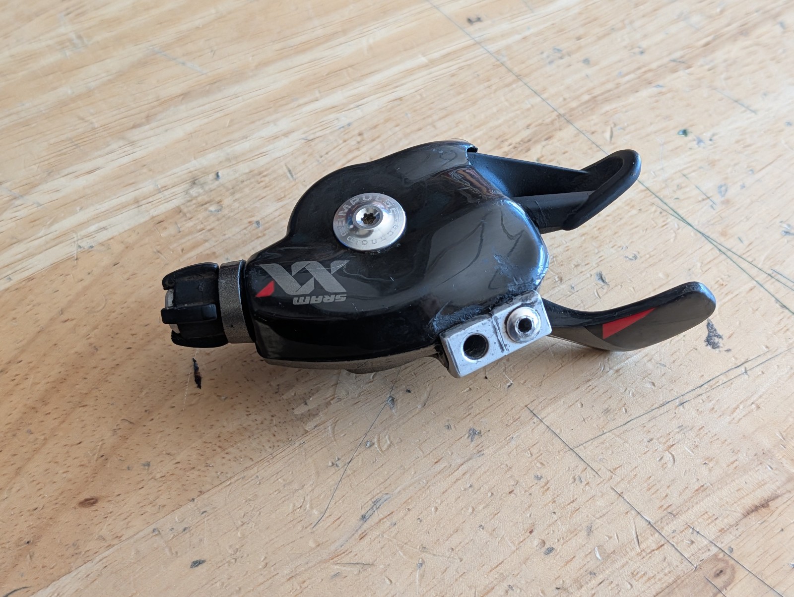 SRAM XX Carbon 10-Speed Trigger Shifter MTB Right/Rear Shifter Only No Clamp