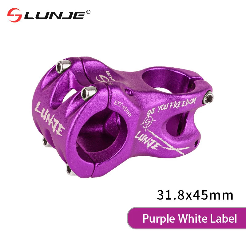 MTB Bike Stem 31.8x45mm Short Handlebar Stem 3D Forged Aluminum Alloy