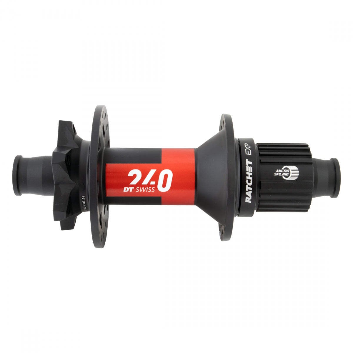 DT Swiss Alloy Rear 240 MTB Bicycle Hub, 32 Hole, 148mm, 54T, Black