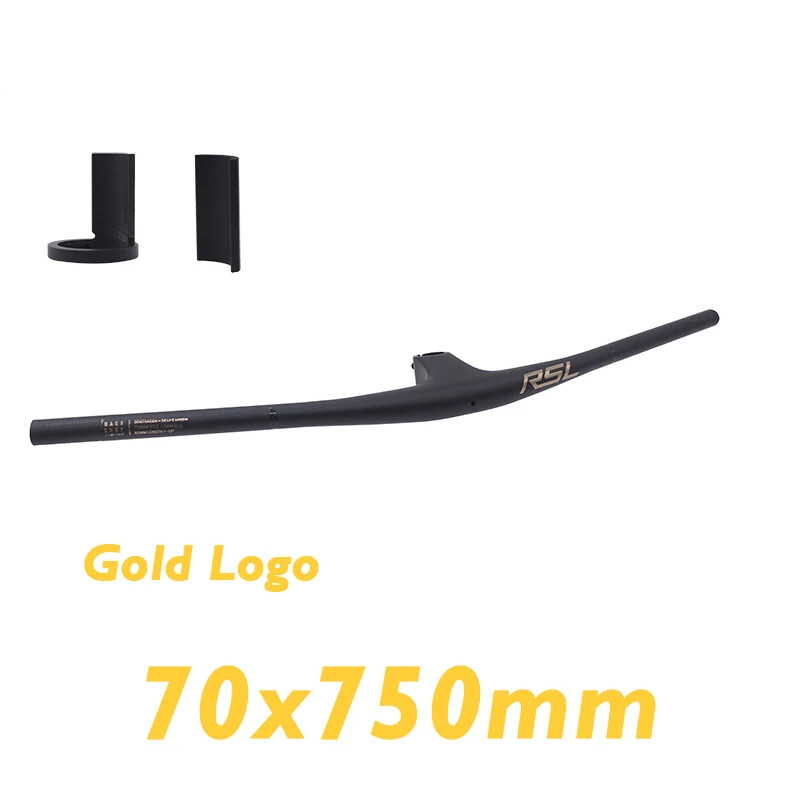 MTB XC Mountain Bike -13 Degree Integrated Carbon Handlebar Flat Bar with Stem