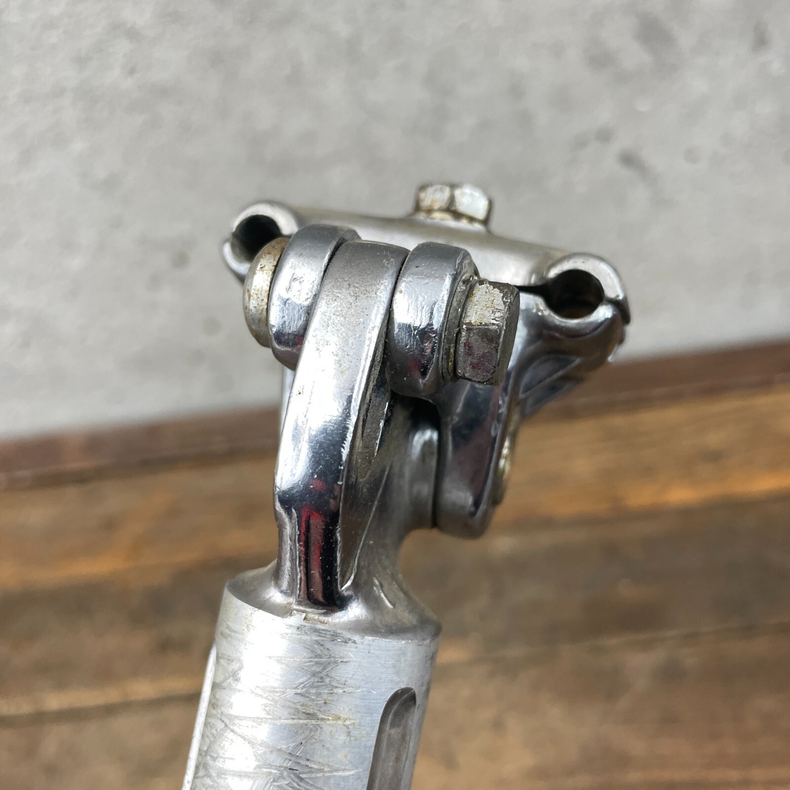 Vintage 3TTT Seatpost 27.0 mm Brev Italy Fluted 200 mm Post Micro Adjust 70s 60s