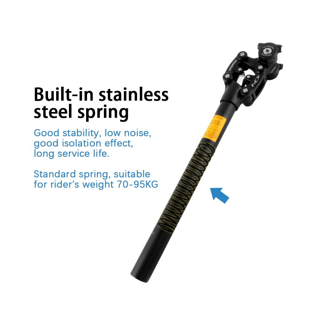 SR SUNTOUR SP12 NCX Suspension Seatpost 27.2/28.6/30.9/31.6/33.9 400mm MTB Shock