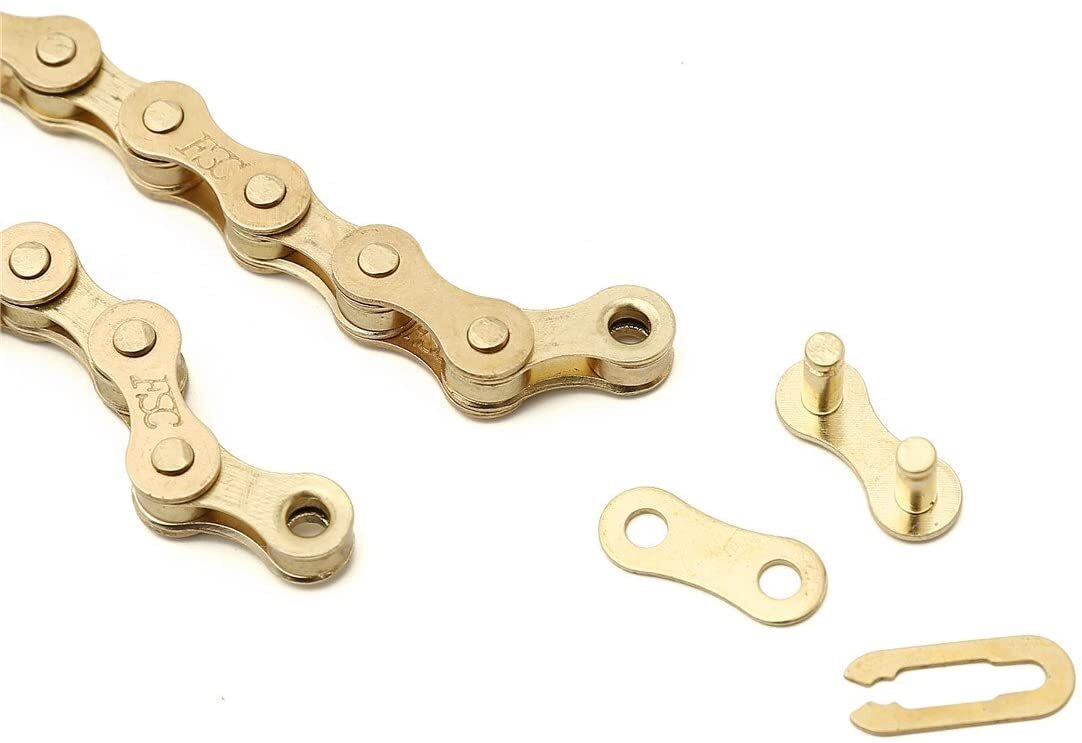 Premium Single Speed Bike Chain 104L Fixie BMX Track NIB – Choose From 4 Colors!