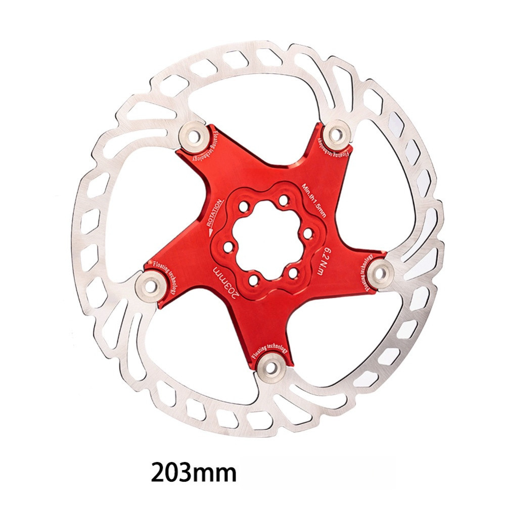 MTB Disc Brake Aluminum Core Stainless Steel Ring 140mm 160mm 180mm 203mm