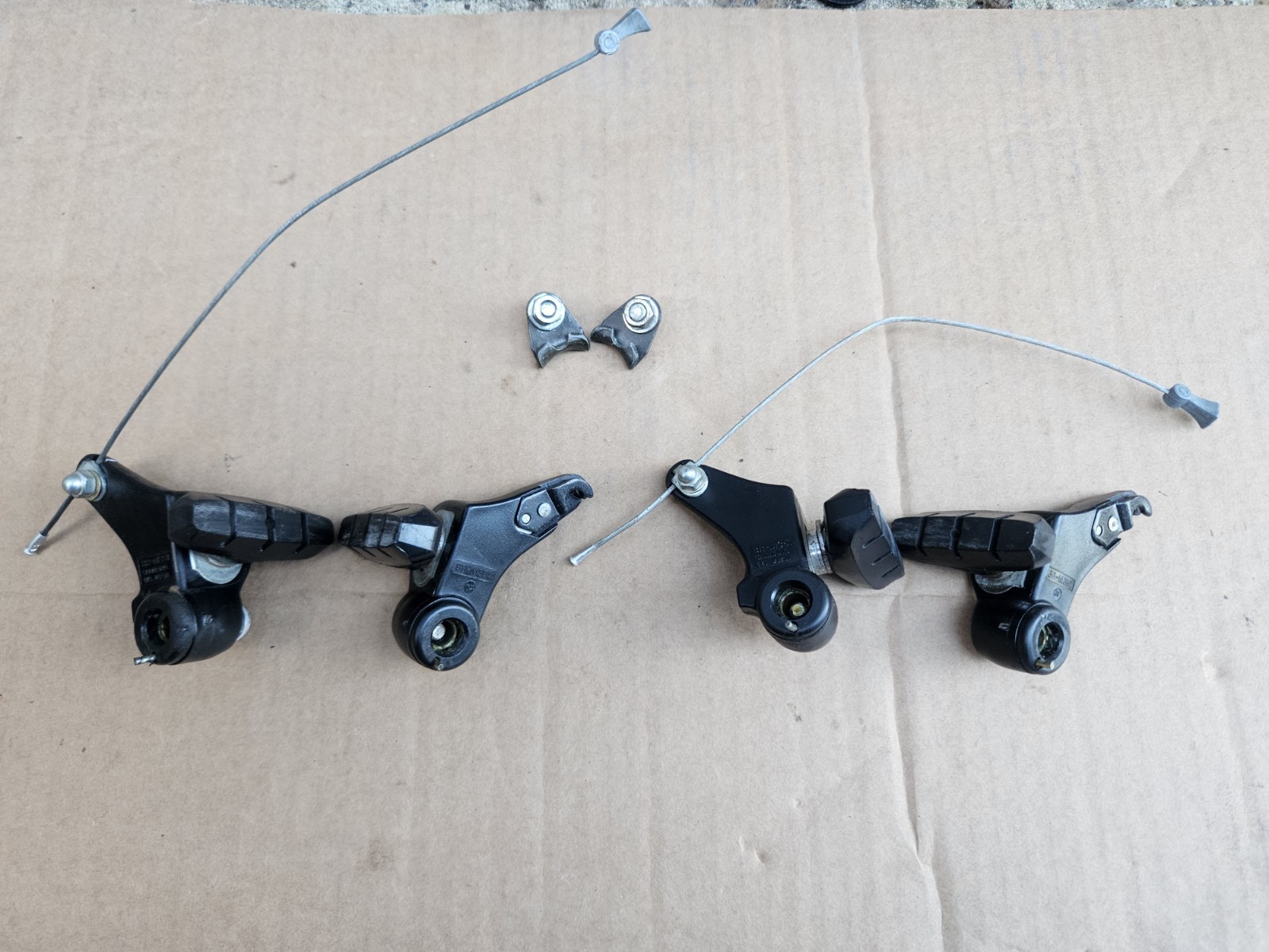 Shimano Exage Cantilever Brakes Front + Rear Set BR-M351 Black Japan low miles