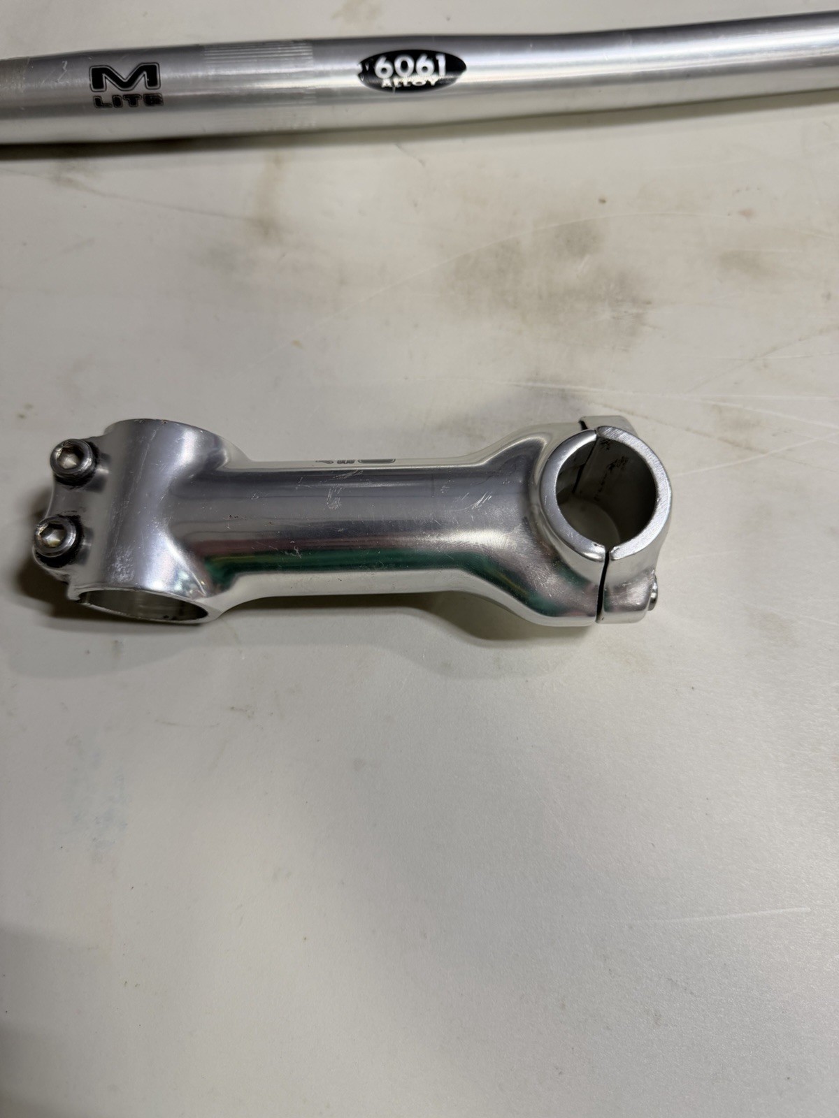Marin Lite Vintage Aluminum Handlebar and Stem. In Used Condition