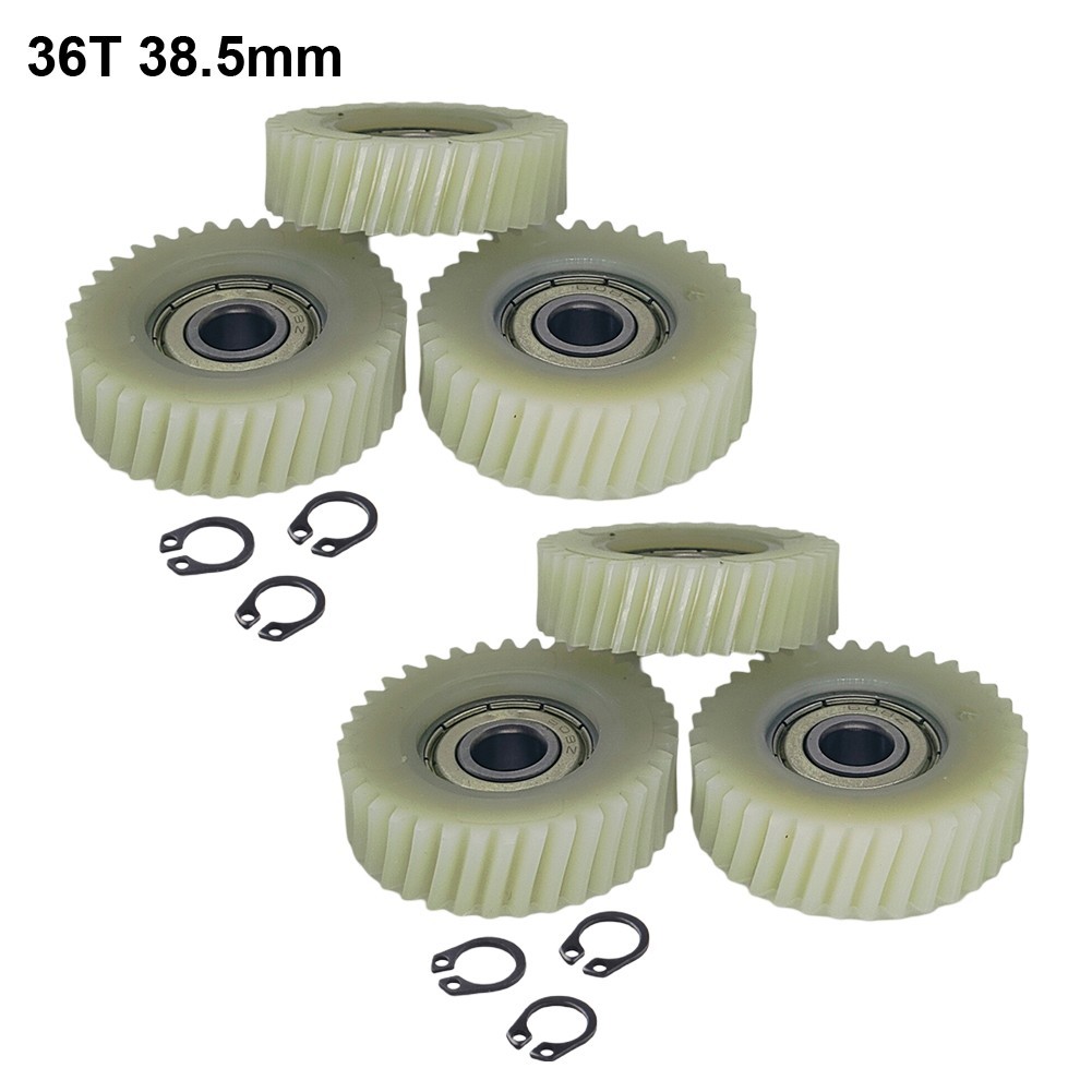 Nylon Electric Bike Gears Pack of Six Sizes Suitable for Various Motors