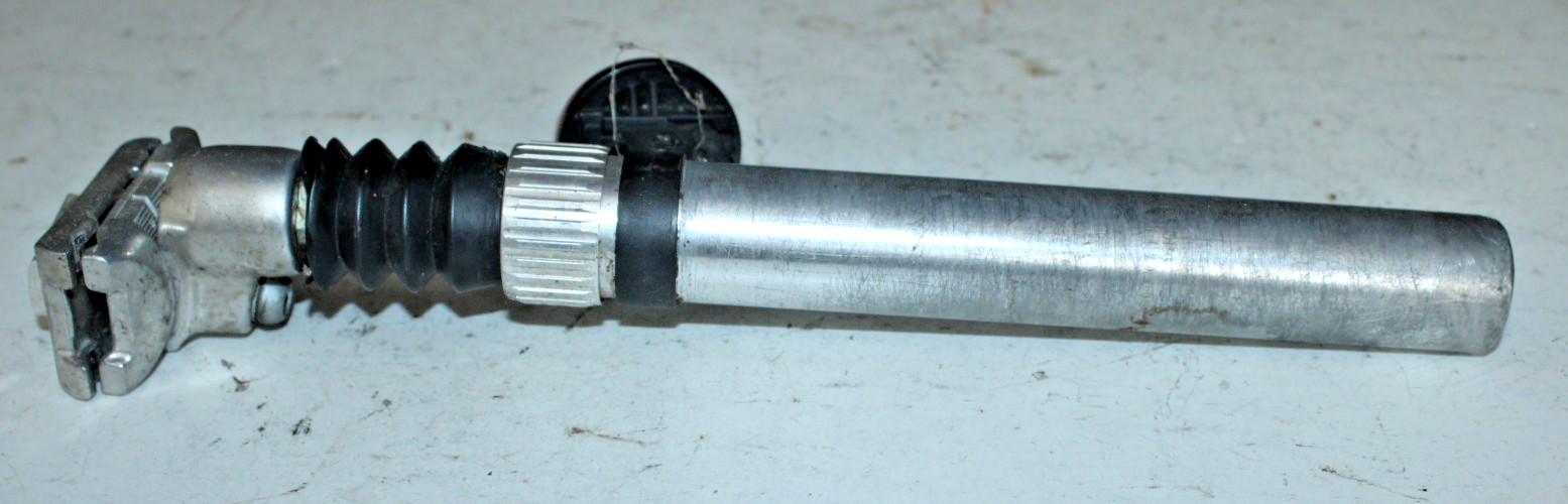 Suspension Seat Post Seat Tube 300/30.9mm 30mm Offset Silver Comfort Hybrid Cafe