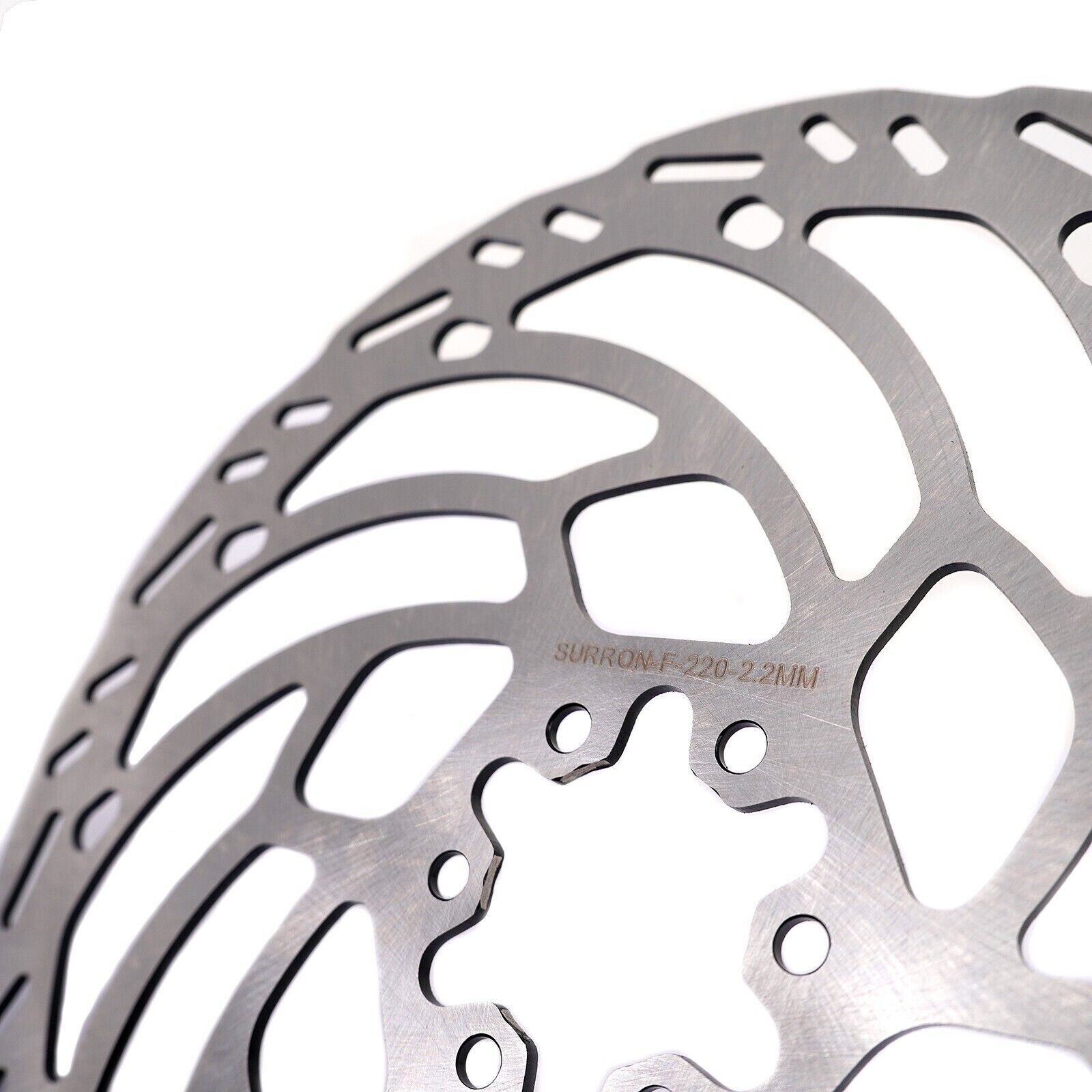 KKE 220mm Front Brake Rotor Disc for Surron Light Bee x Talaria Sting mx3 Red