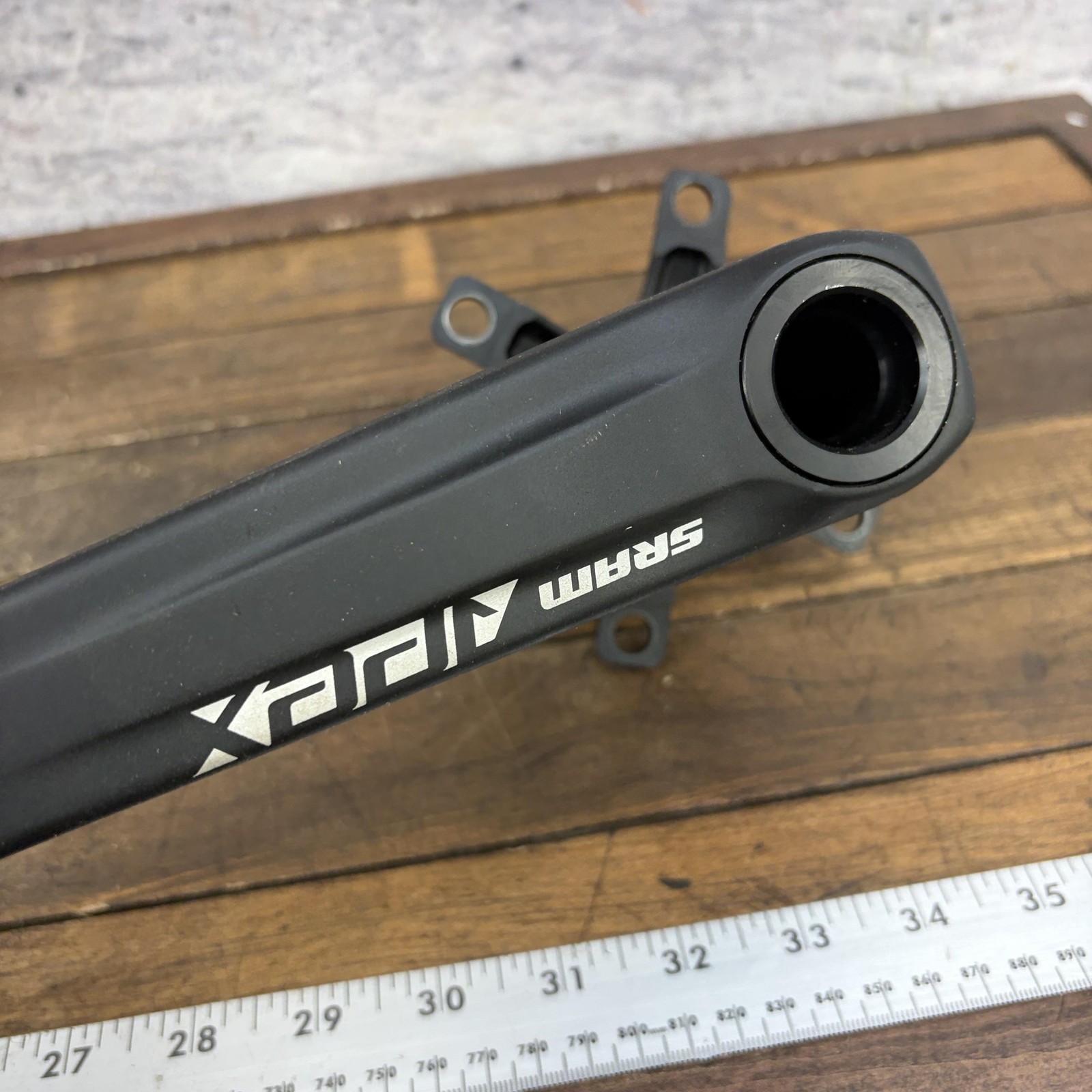 SRAM Apex Crankset 4-Arm Asymmetrical 172.5mm 30mm PF30 Road Gravel CX Black