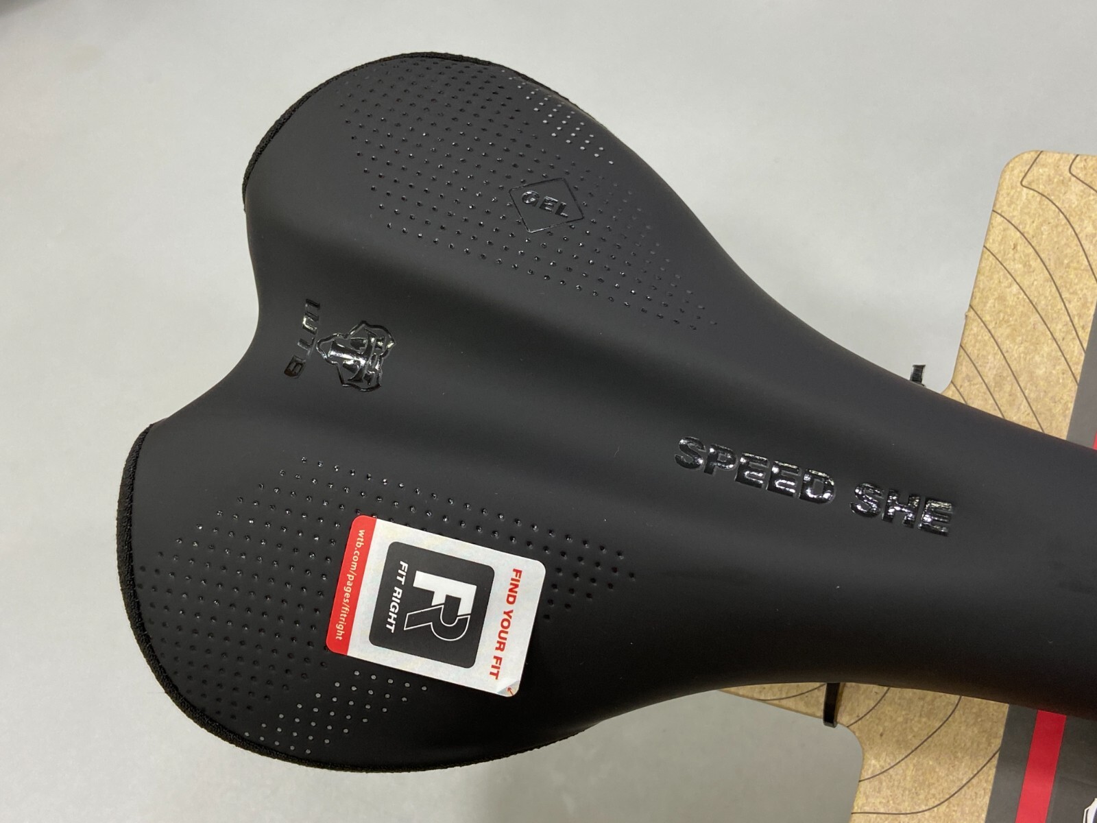 WTB Speed She Wide Thick Padding Cromoly Rail 150x245mm Saddle (Black)