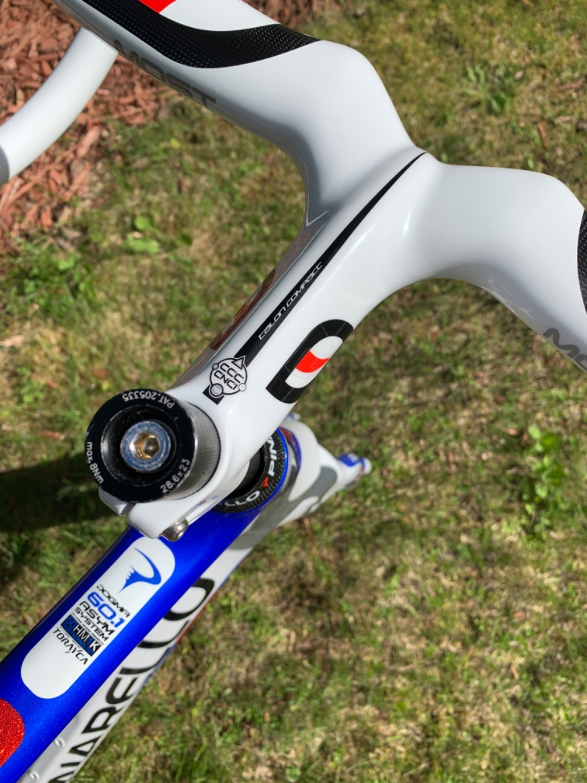 New! Pinarello Dogma 2 55cm frame + Selle Italia 3D + Most Talon 120 x 460