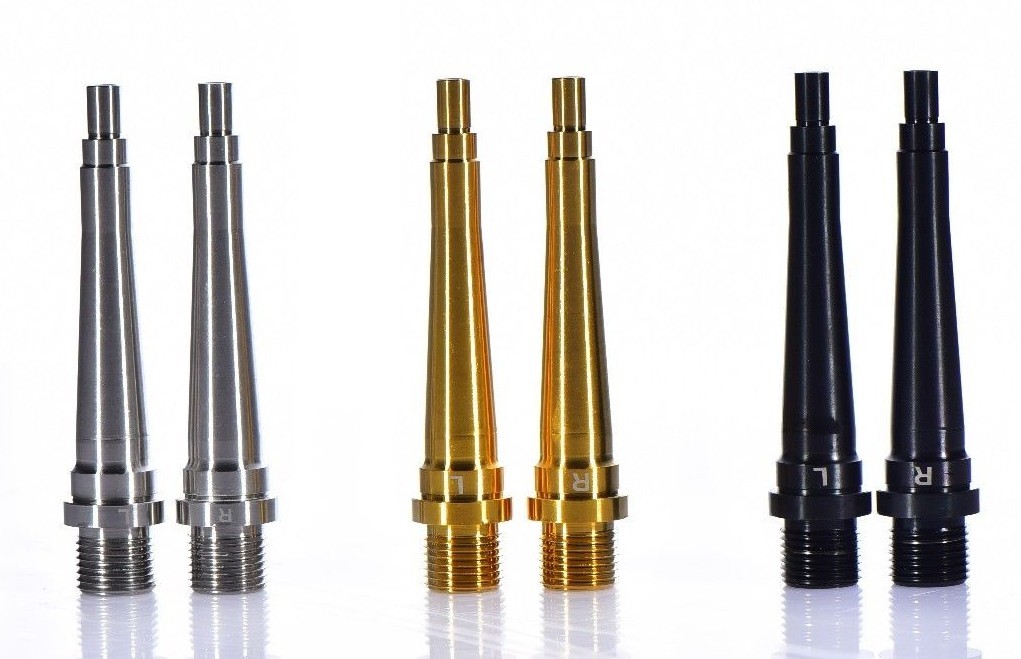 RACE FACE Atlas 2014 to 2021: 2 Titanium pedal Axles – 43% lighter! 4 Colors!