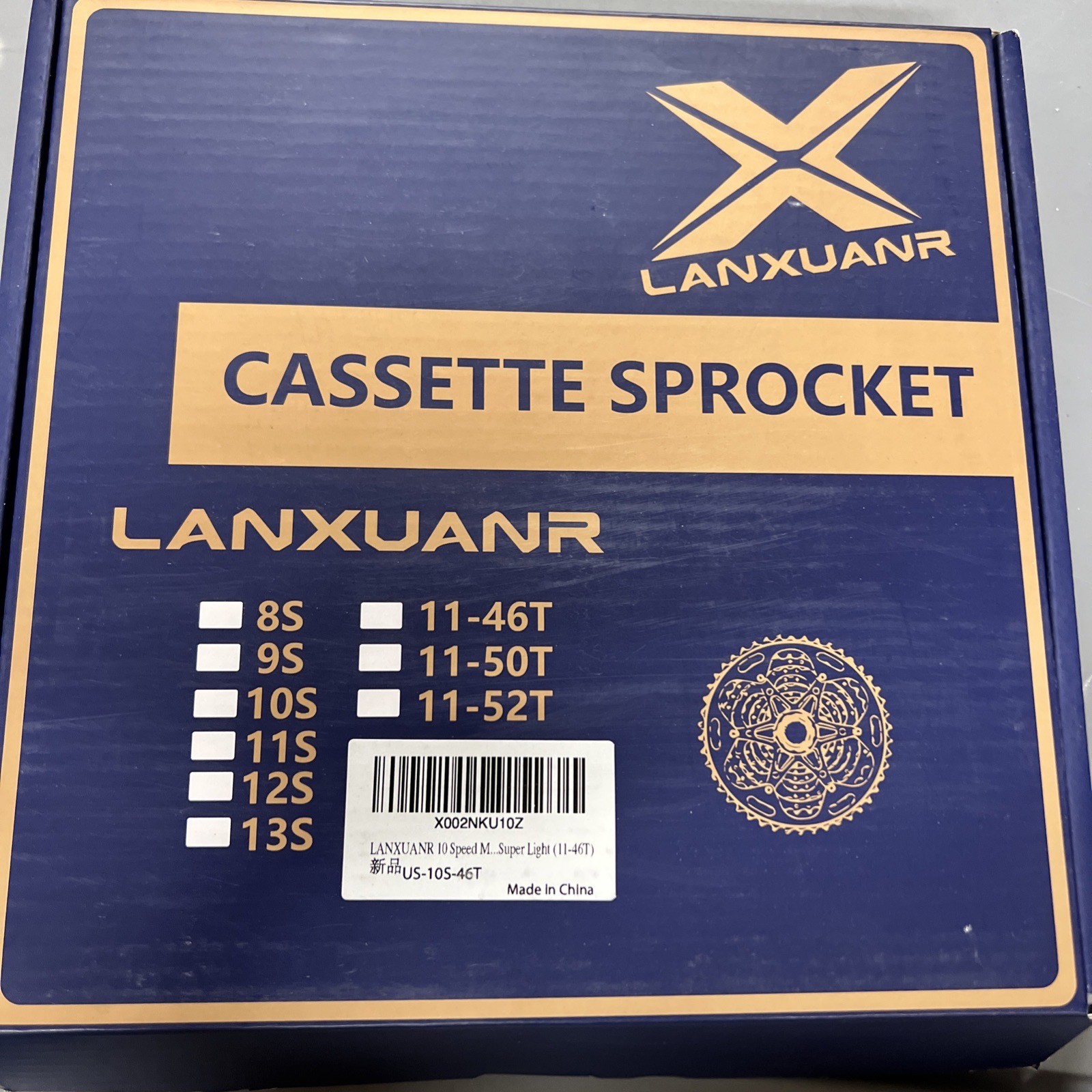 Cassette Sprocket 11-46T Fit For Mountain Bike – 10 Speed