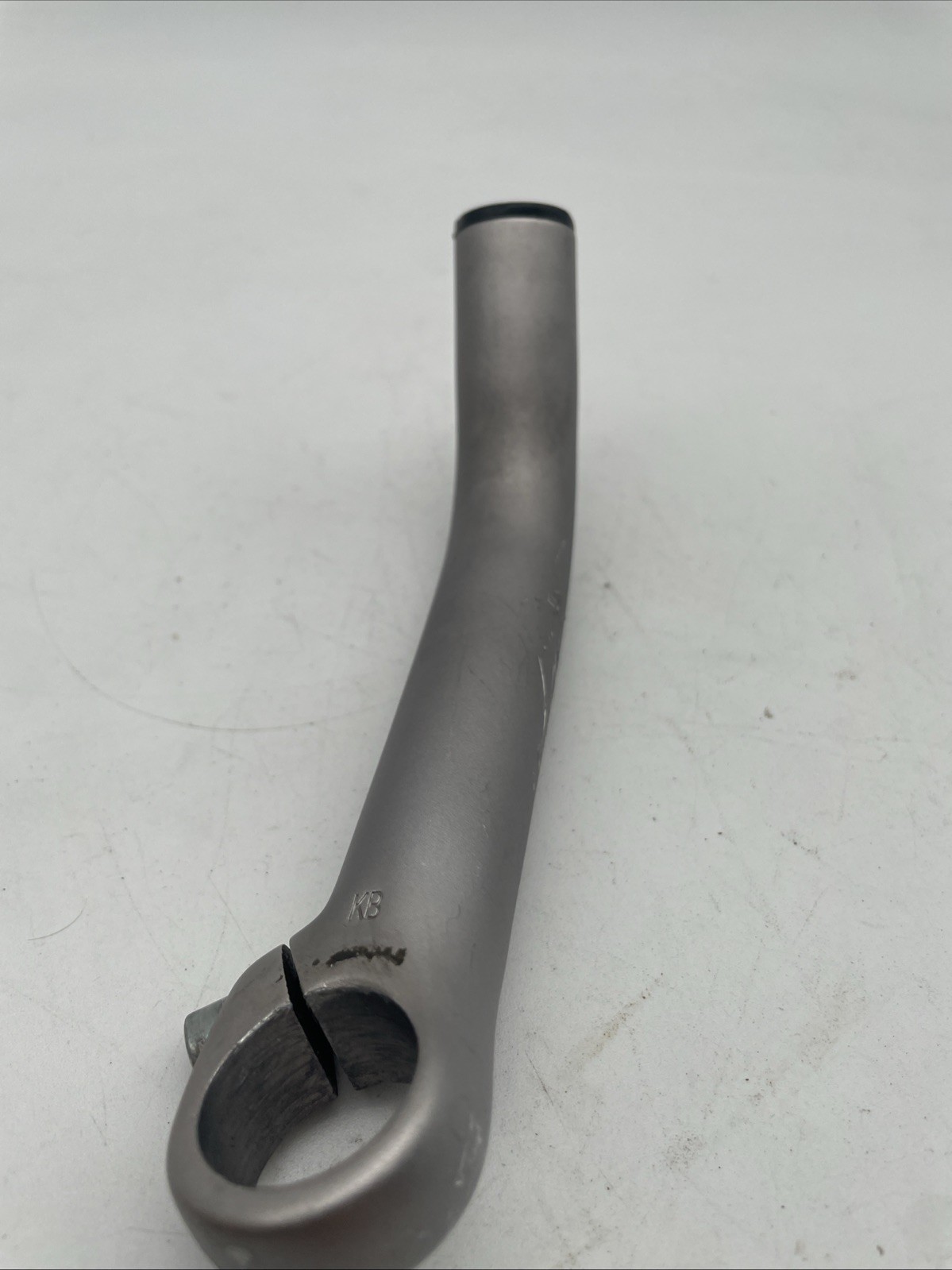 90s Era Ritchey Logic Expert Bar Ends Forged Alloy Clamp Long Bend Silver