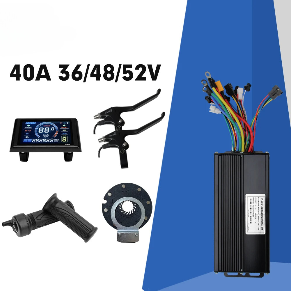 36/48/52V 40A 1000W-2000W 3 Mode Controller Electric Scooter with Display
