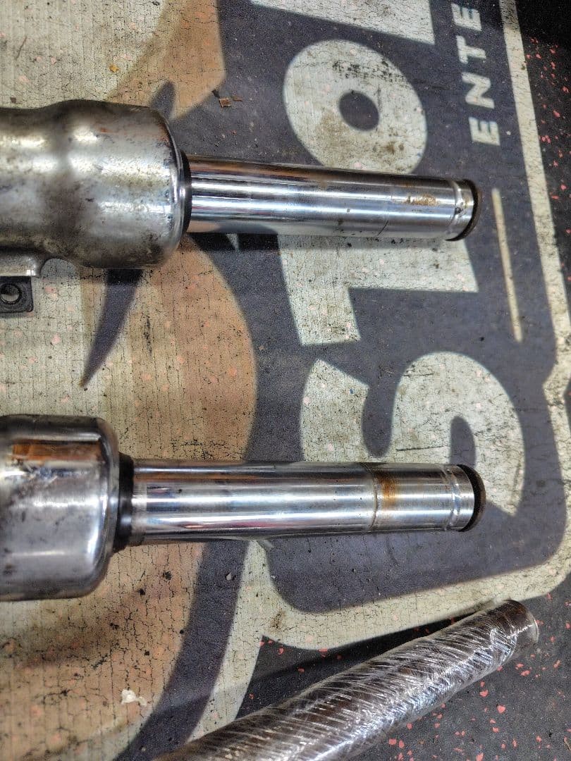 Address V125G Front Fork & Steering Ring Stem