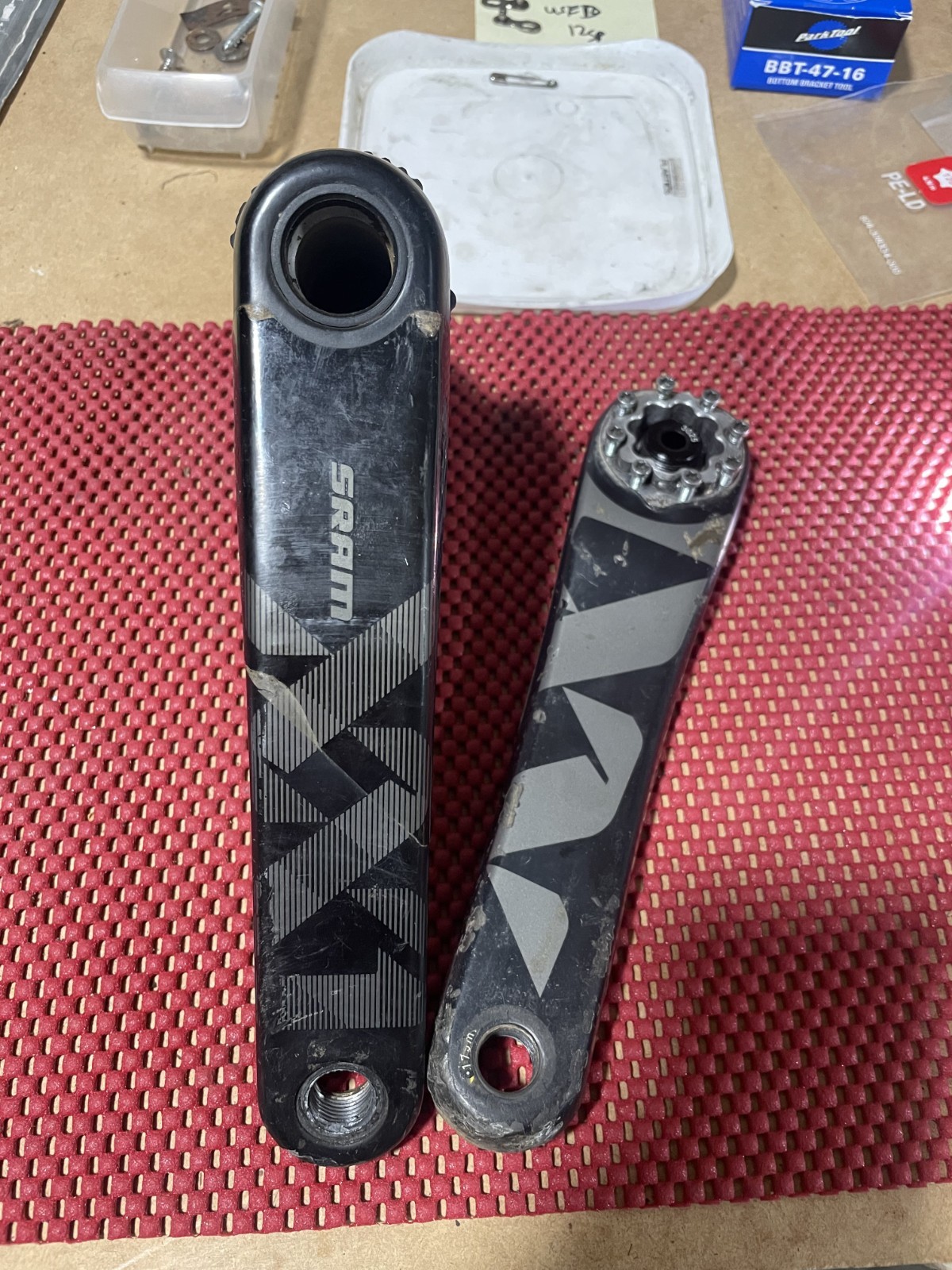 SRAM XX1 EAGLE DUB SL CRANK ARMS – CARBON MTB 12 SPEED DM 8-BOLT 175MM