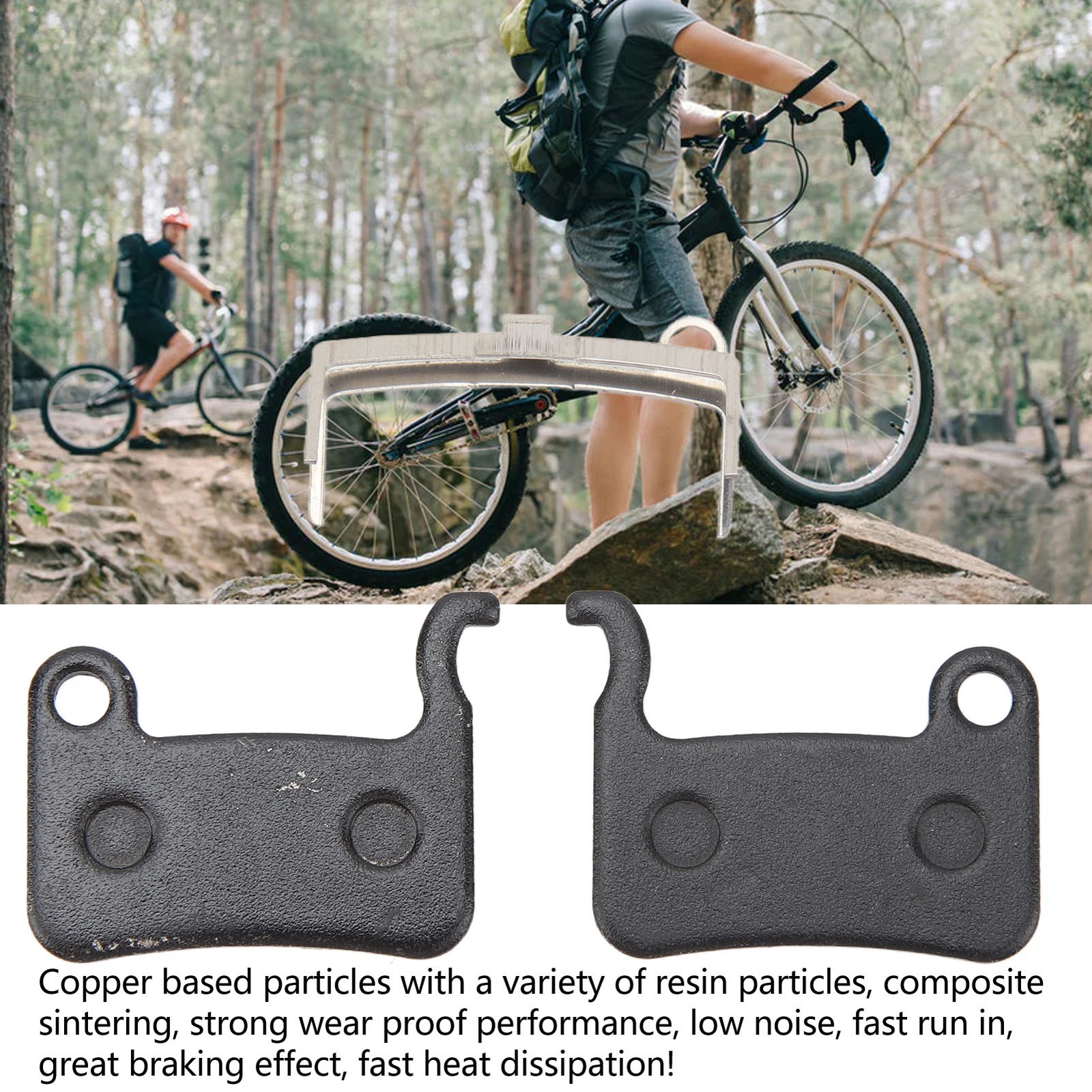 Disc Brake Pads Metal Mountain Bike Disc Brake Pad Set For ZOOM HB870 HB875