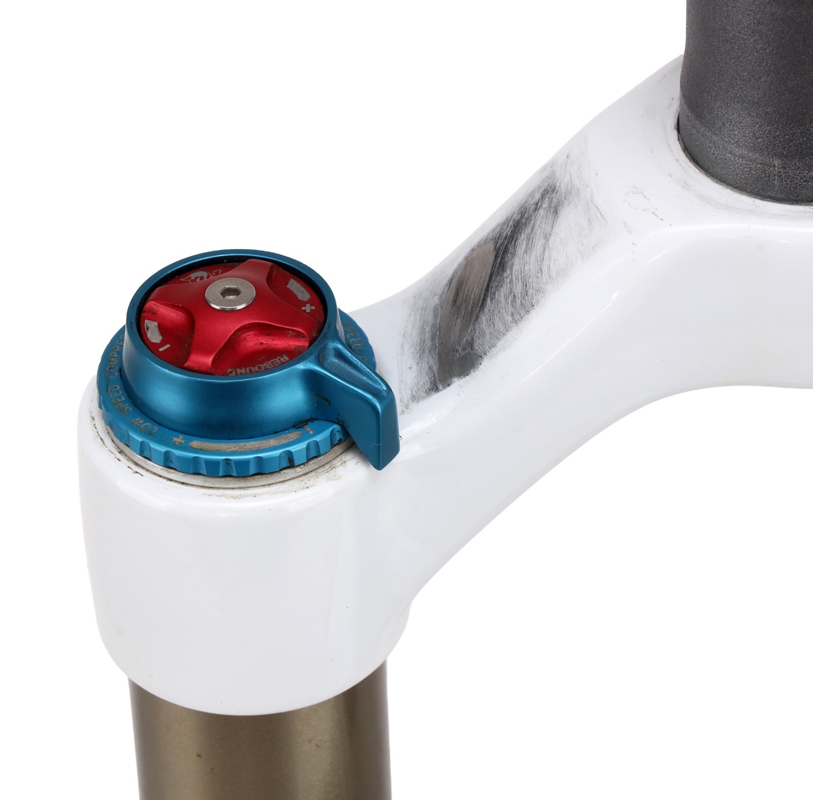Fox Factory F29er F80RLC Disc 32 Mtn Bike Fork G2 29″ 80mm Lockout White QR 2008