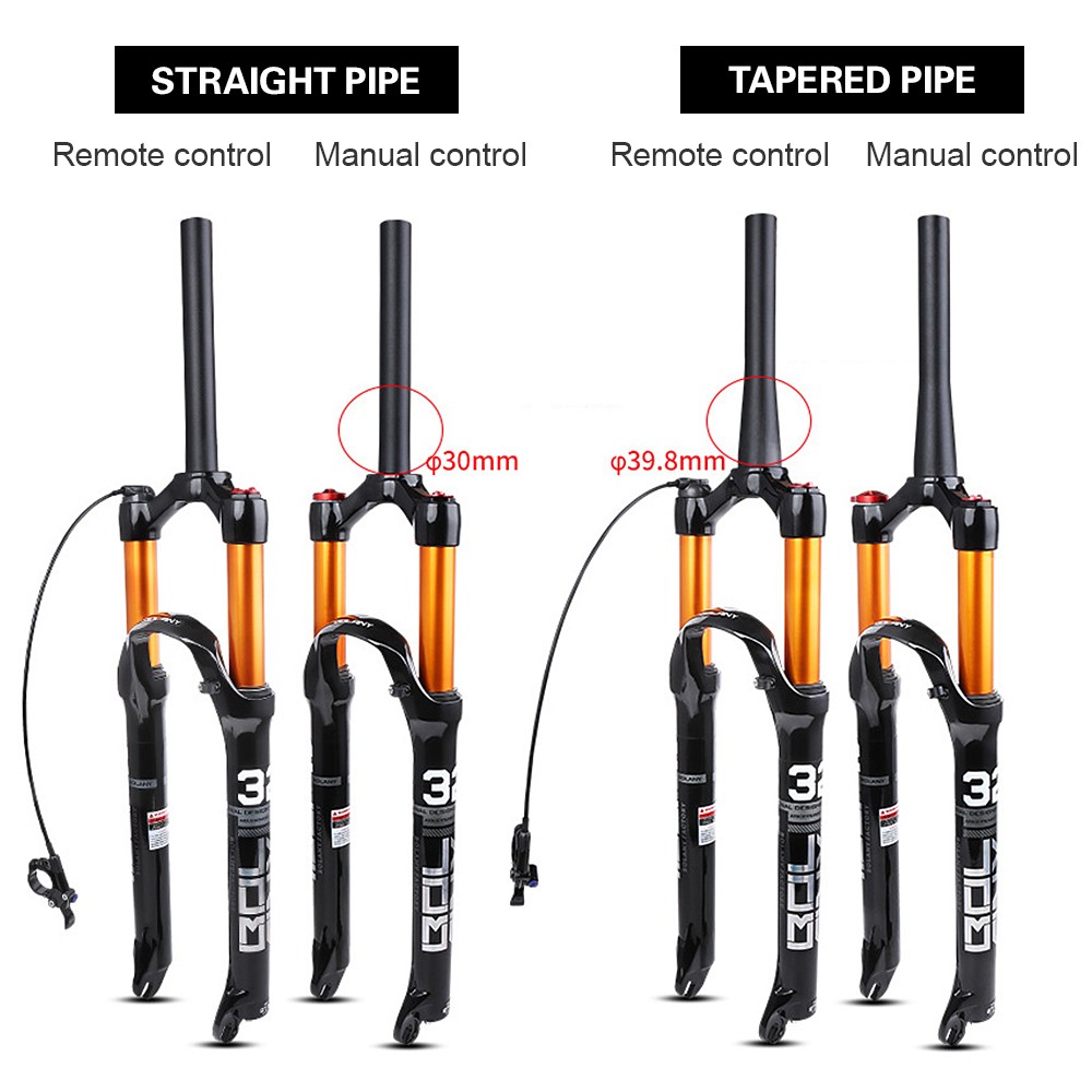 Ultra-light 29» Mountain Bike Air Front Fork With Remote Control Magnesium MUKY