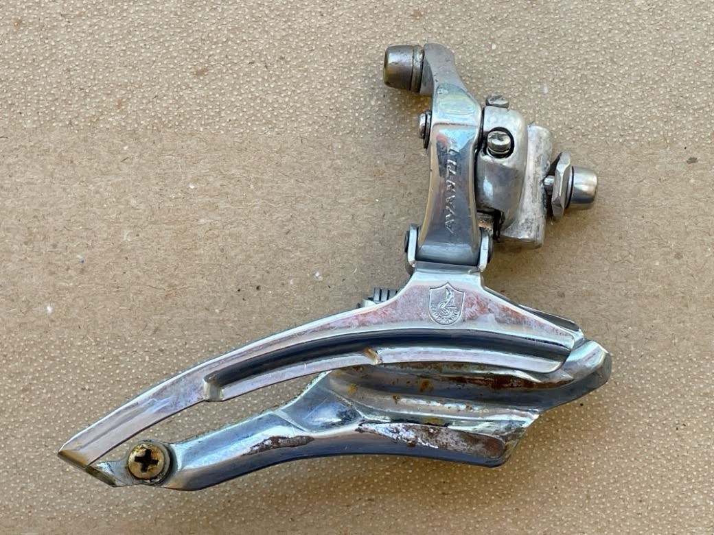 Campagnolo Avanti Triple Front Derailleur (Silver, Braze-on mount)