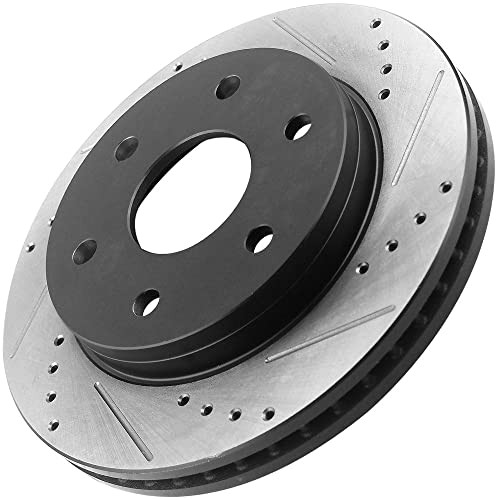 12.01″ Front Disc Brake Rotors and Ceramic Brake Front Brake Pads and Rotors