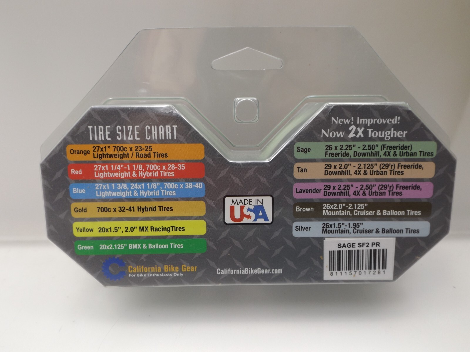 Stop Flats 2 Bicycle Tire Tube Liners 26″ 2.25 – 2.50 Sage Mountain Downhill