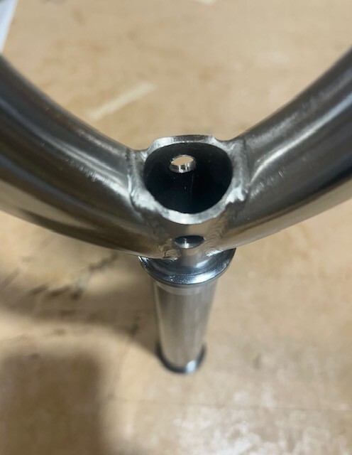 TNT BICYCLES 29″ BMX CRUISER FORK – CHROME PLATED (DISCOUNTED – B-STOCK)