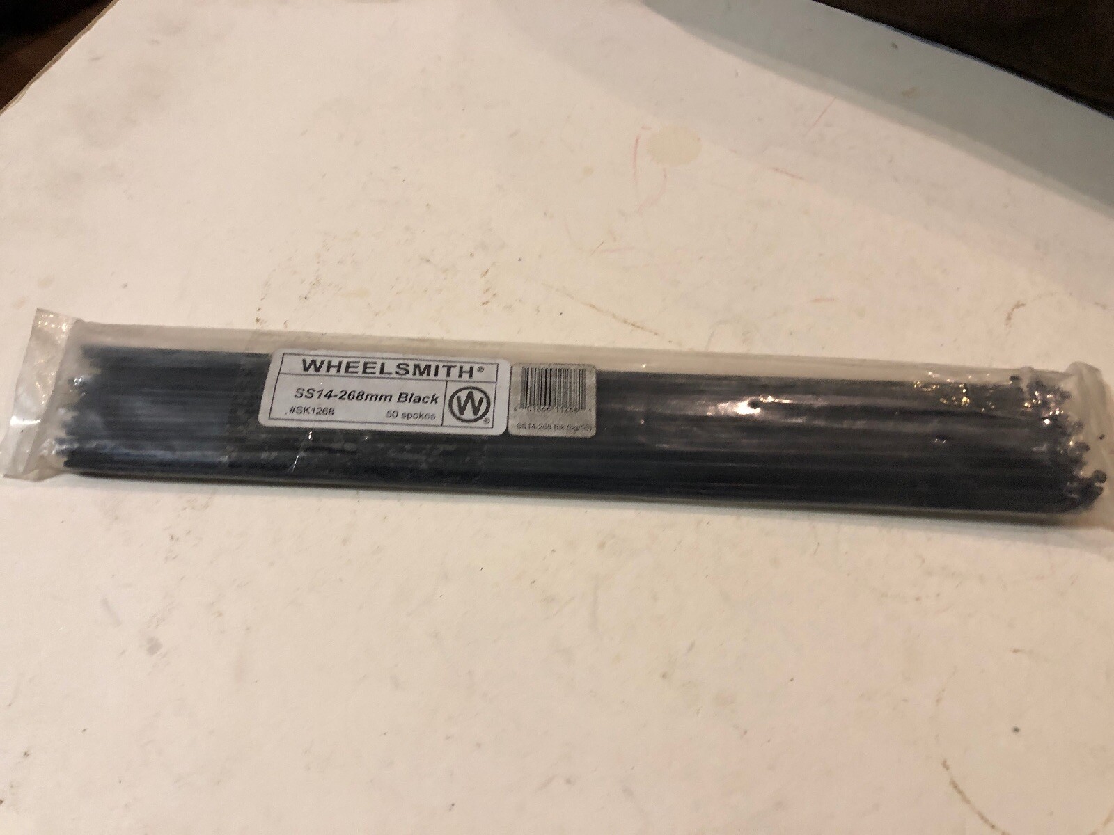 Wheelsmith SS 14-268 mm Black Spokes