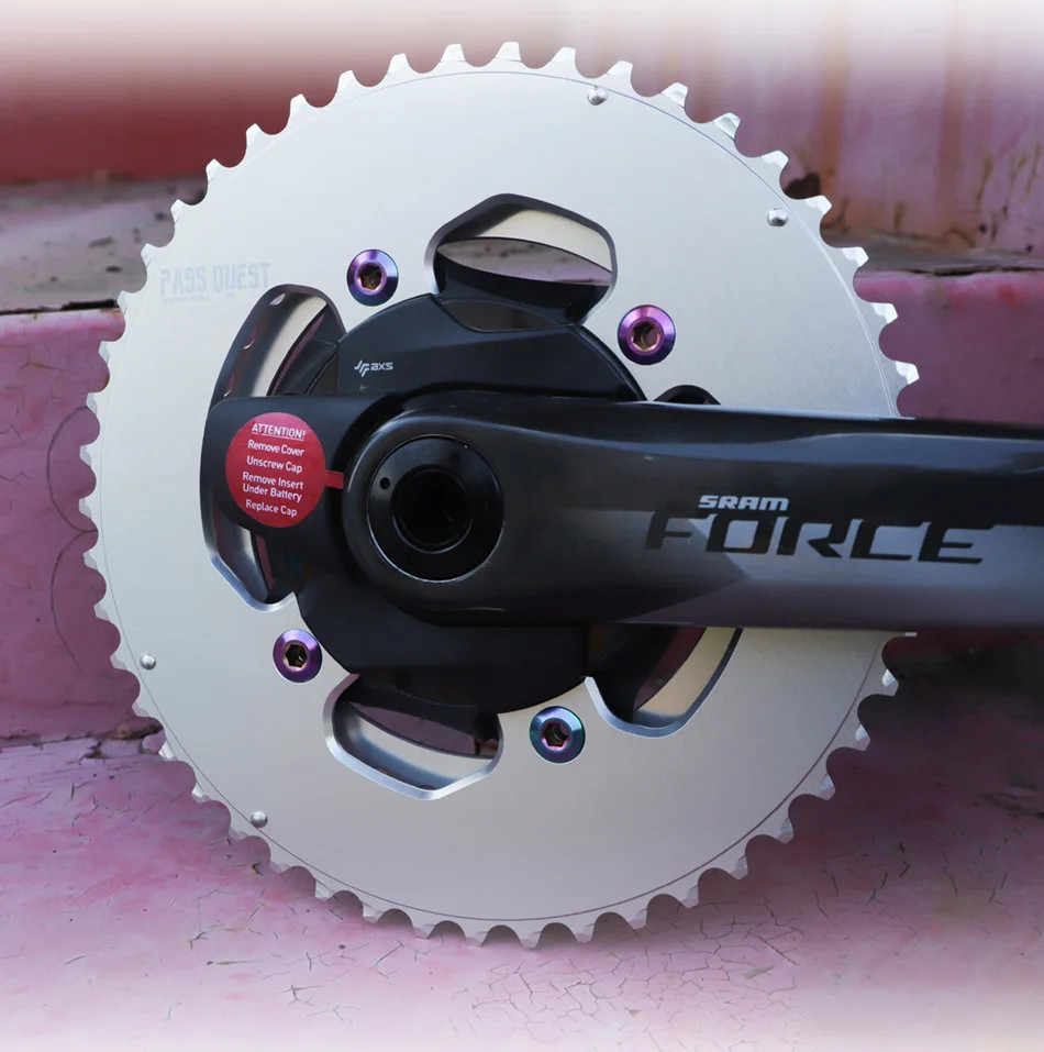 12 Speed Chainring for Sram 107 Bcd Crankset Double Chainwheels 50-37T 52-39T