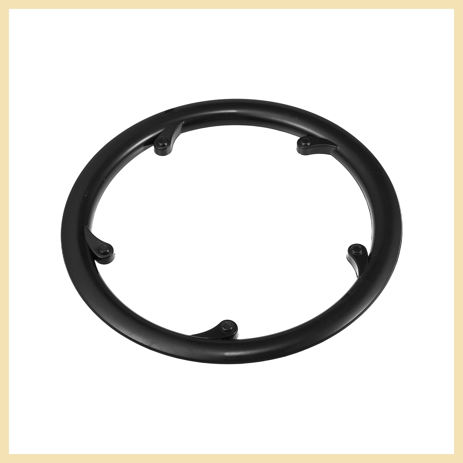 48 Teeth 9.5cm 5 Holes Bicycle Bike Crankset Chain Wheel Covers Black