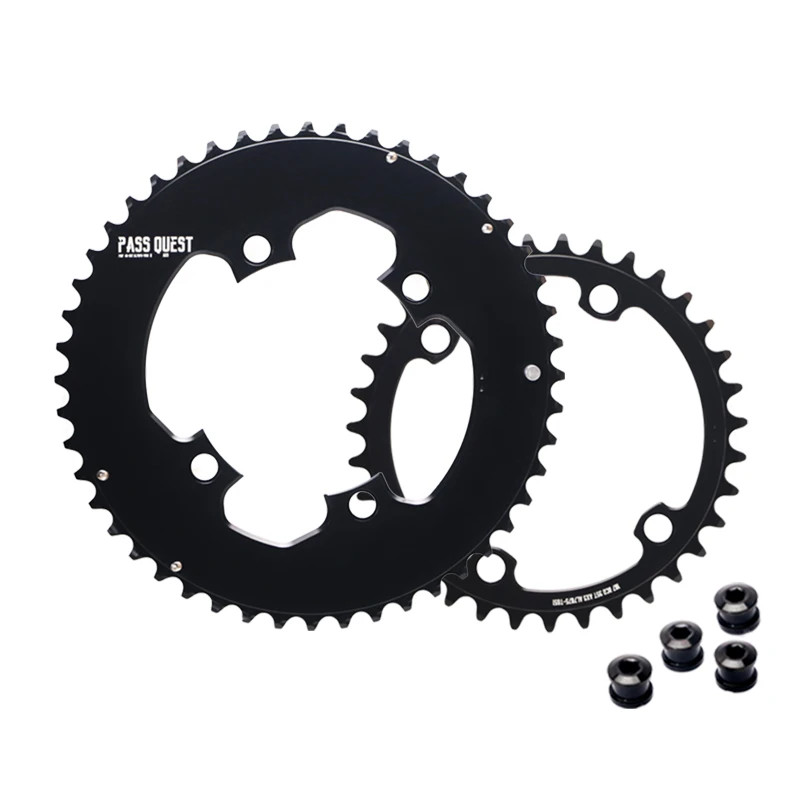 12 Speed Chainring for Sram 107 Bcd Crankset Double Chainwheels 50-37T 52-39T
