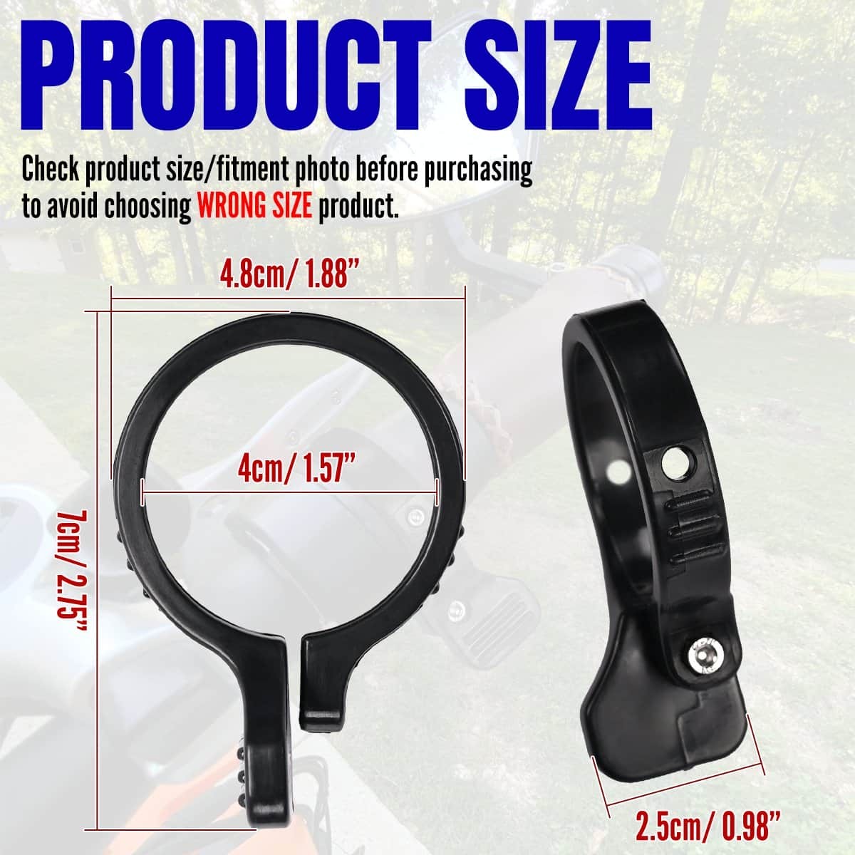 eBike Thumb Throttle Adapter for Ecotric for Lectric for Pedego for Magicycle 1x