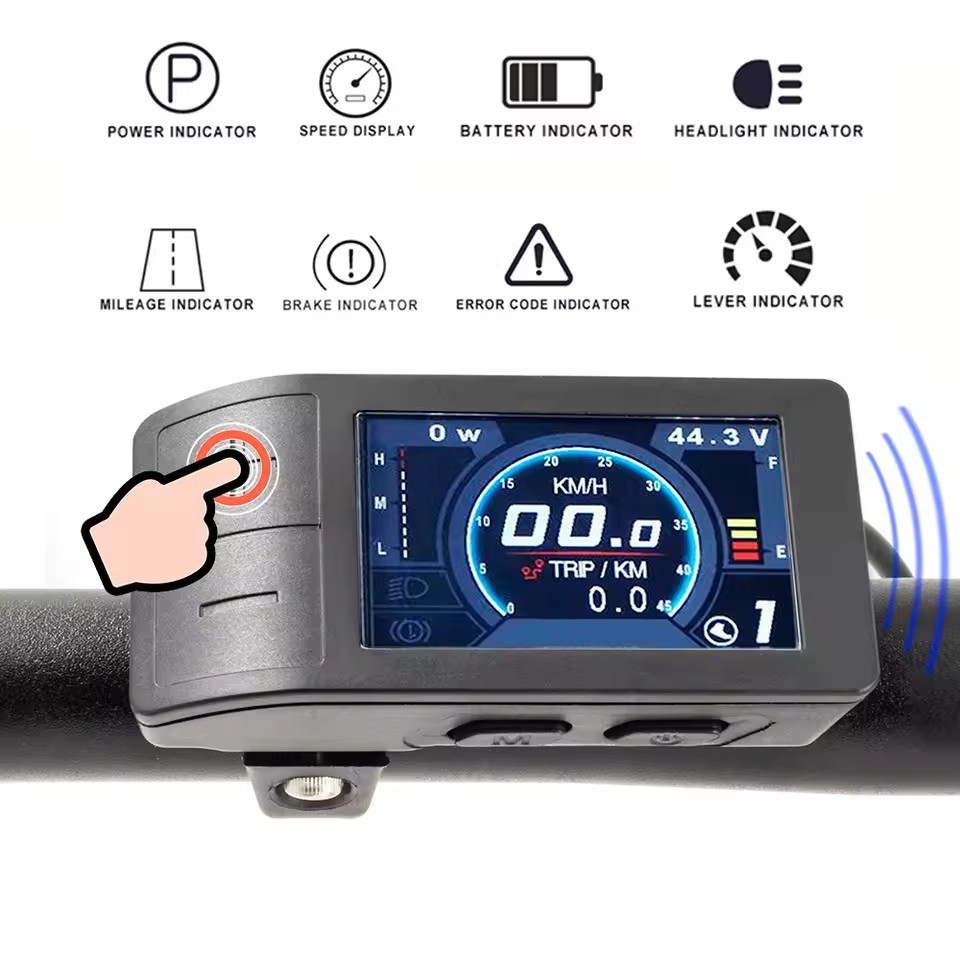 UART BAFANG Display 500C for BBS01B BBS02B BBSHD Mid Motor