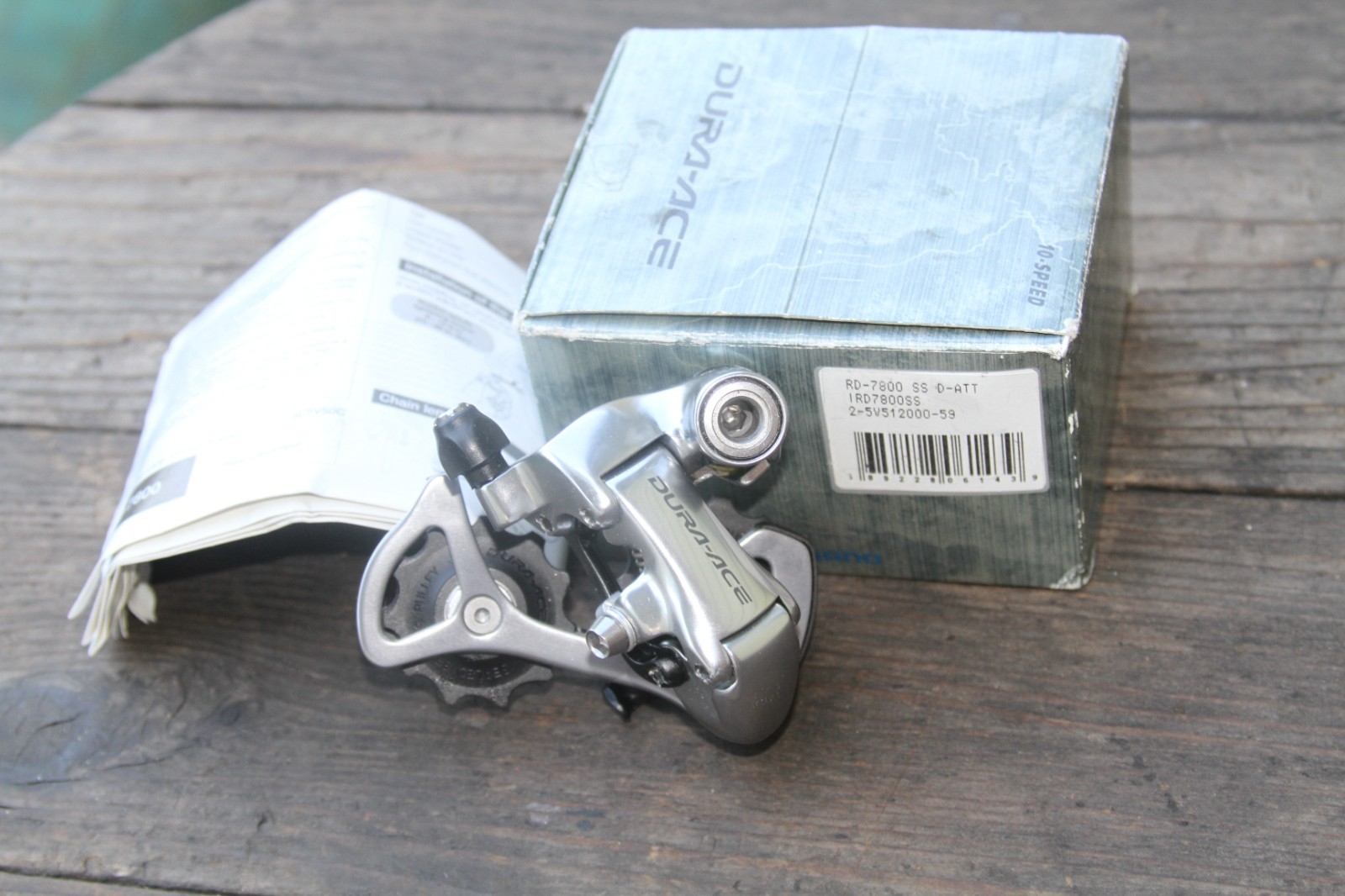 NIB NOS SHIMANO DURA ACE REAR DERAILLEUR RD-7800 SS