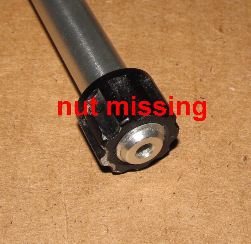 Shimano SM-AX56 Thru Axle – 12 x 171 mm, Rear Hub Quick-Release INCOMPLETE