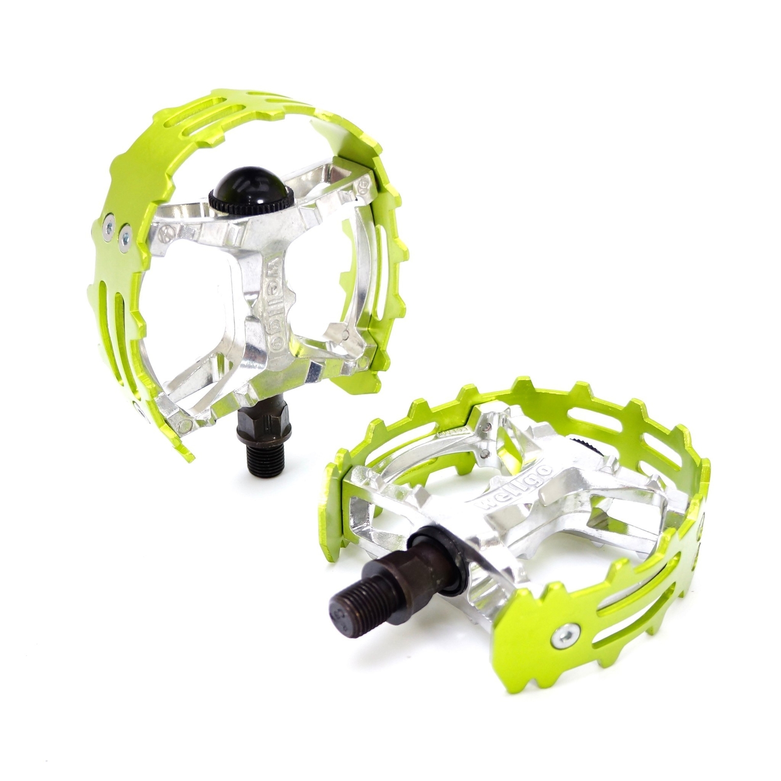 Wellgo BMX MTB XC-II bear trap Bicycle Bike pedals 1/2″ Old school Vintage Bike