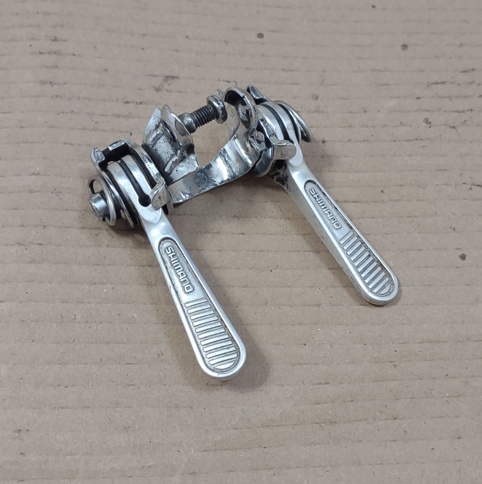 Vintage Bike Shimano Shifters Downtube Deore