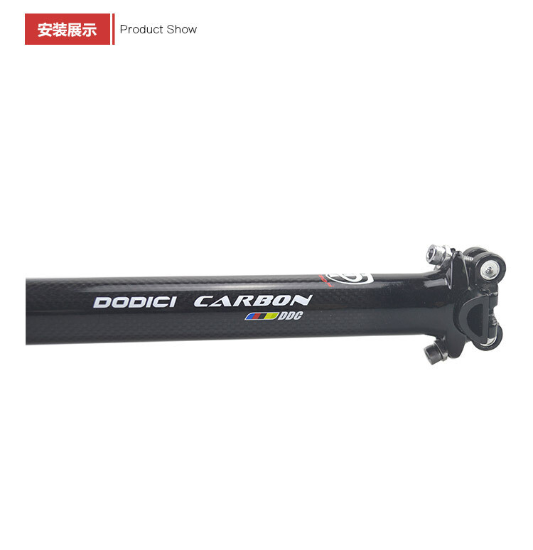 450mm MTB Road Bike Carbon Fiber Seatpost Bicycle Seat Post 27.2/30.8/31.6mm