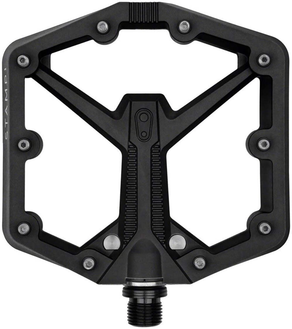 Crankbrothers Stamp 1 Gen 2 Pedals – Platform Composite 9/16″ Black Large