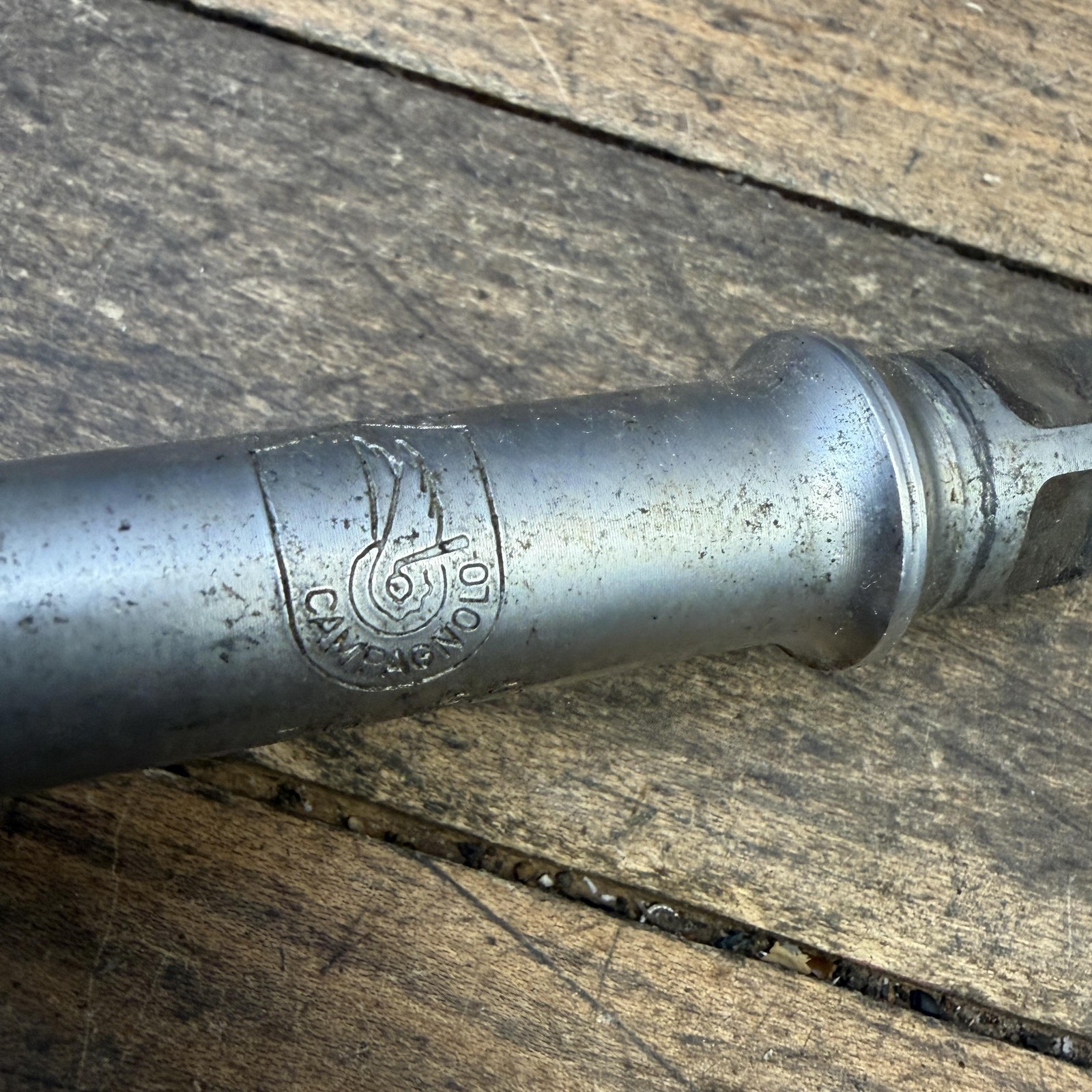 Vintage Campagnolo 70-SS Bottom Bracket Spindle 70mm 109mm ISO Italy Silver