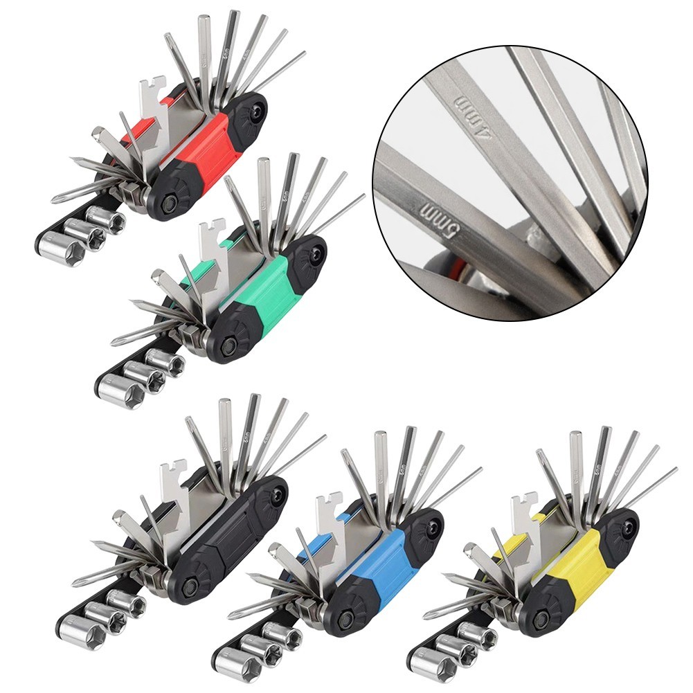 Practical Cycling Repair Kit for Fixing Flats Adjusting Derailleurs and More
