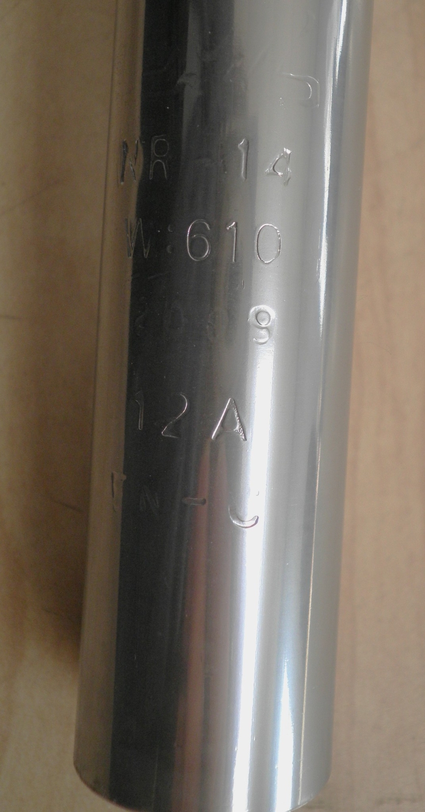SILVER STEEL 610mm UPRIGHT HANDLEBAR BICYCLE BIKE PARTS 521