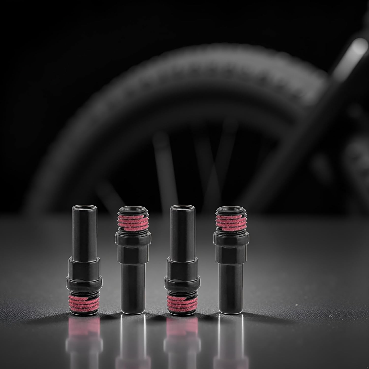 4Pcs Black Bike 10Mm V Brake Hole Mount Screws Mountain Road Bike Fixed Gear Bik