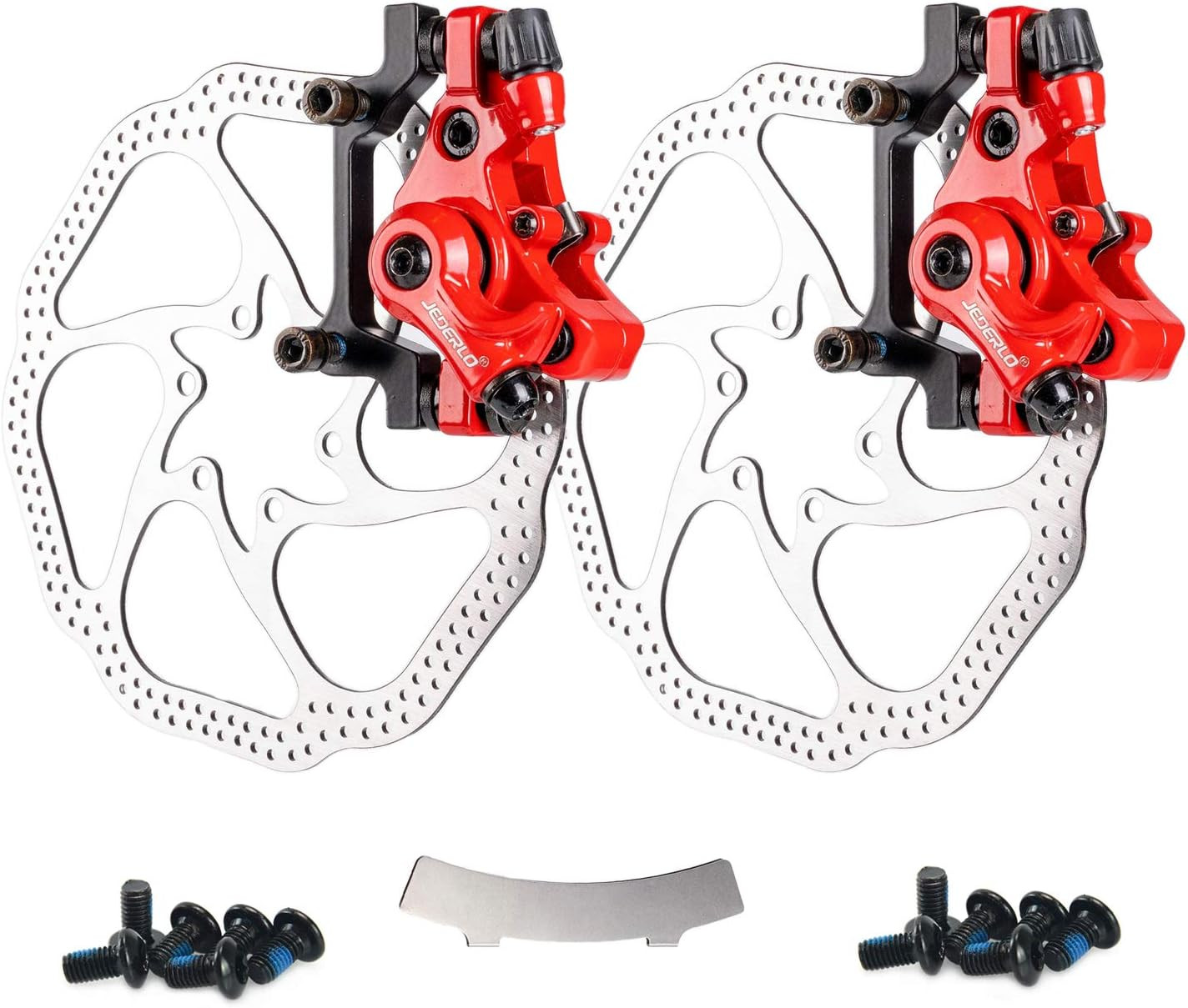Bike Disc Brake Kit, Including Front and Rear Caliper, 160Mm Rotor, Mechanic Too