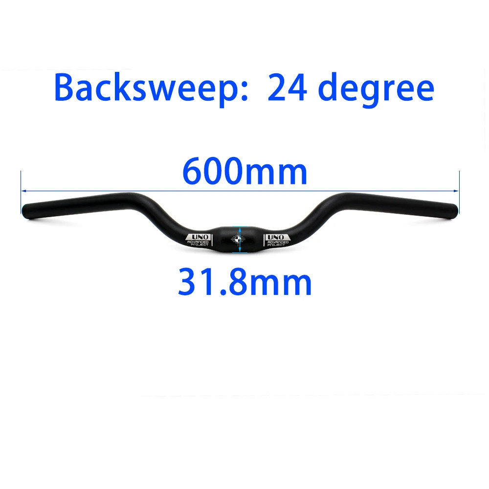Bicycle Swallow Handlebar 31.8 * 600/610/620mm Comfort City Road Bike Handlebars
